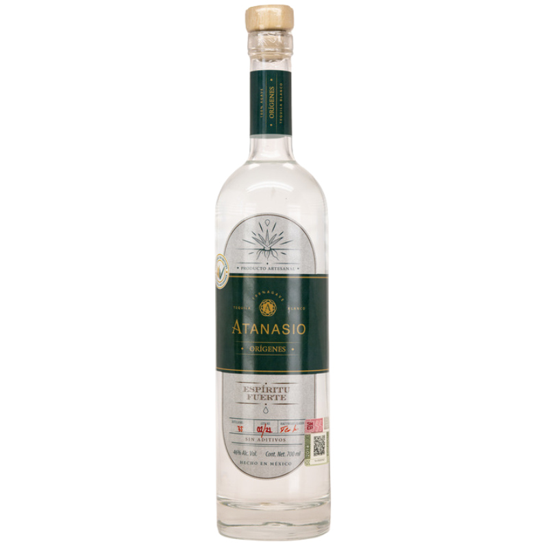 Atanasio Tequila Origenes Espiritu Fuere Blanco 750ml