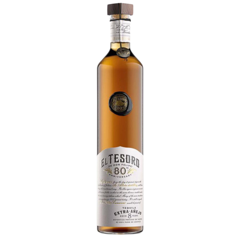 El Tesoro 80th Anniversary Extra Añejo 750ml
