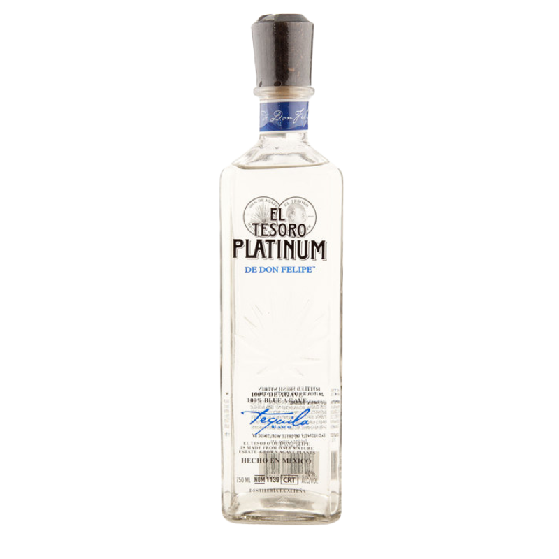 El Tesoro Tequila Platinum 750ml