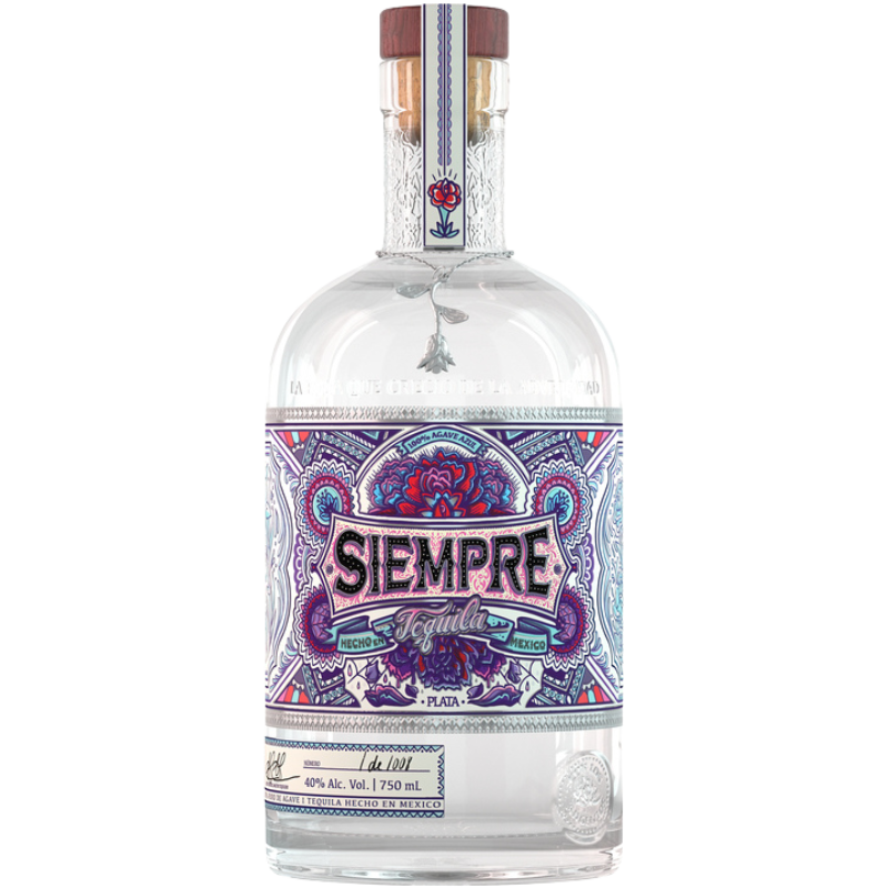 Siempre Tequila Plata (1438) 750ml