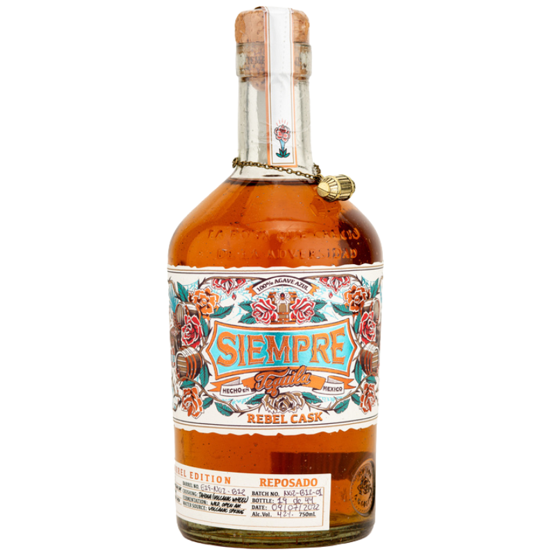 Siempre Tequila Rebel Cask - New American Oak 750ml