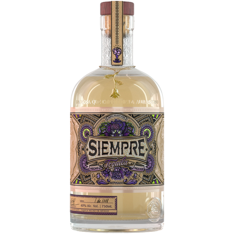 Siempre Tequila Reposado (1438) 750ml