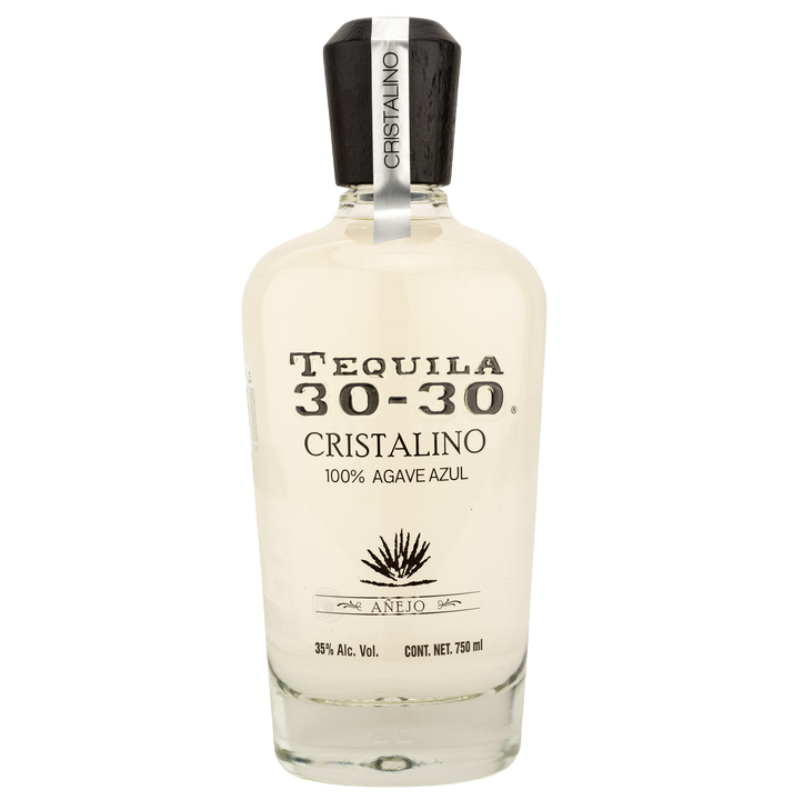 Tequila 30-30 Cristalino Añejo 750ml