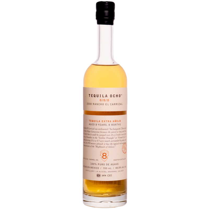 Ocho Tequila 8/8/8 - Rancho El Carrizal Extra Añejo 750ml