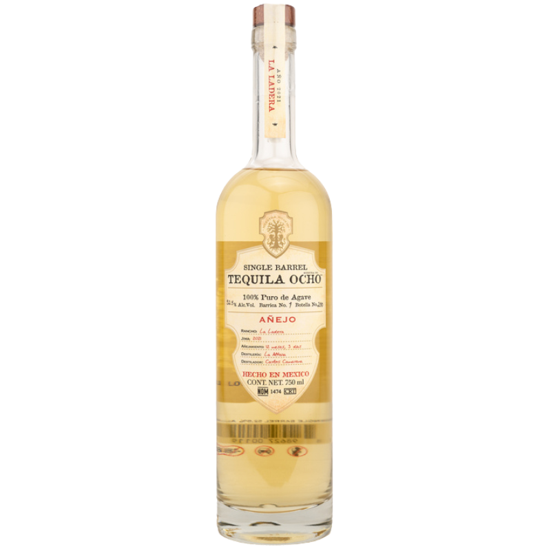 Ocho Tequila Añejo (Single Barrel) - La Ladera 2021 750ml