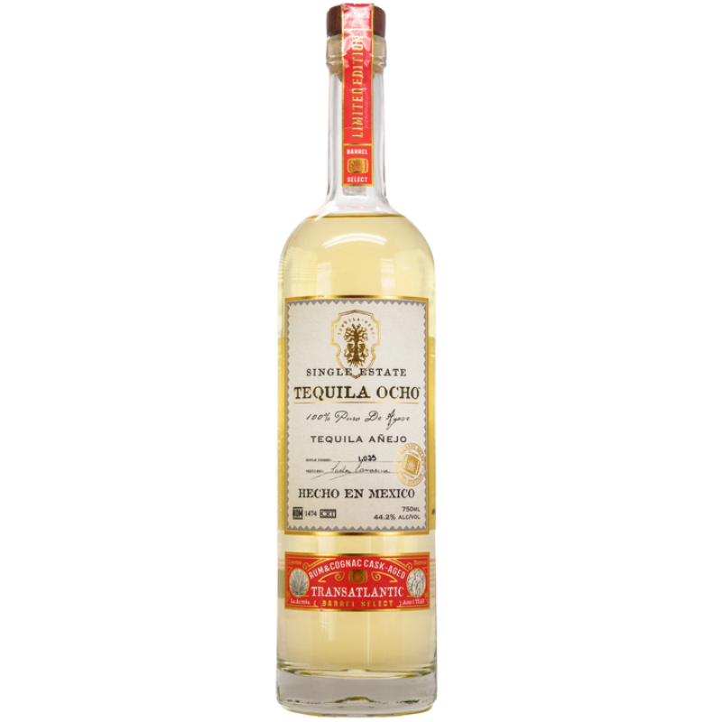 Ocho Tequila Añejo Transatlantic Barrel Select 750ml